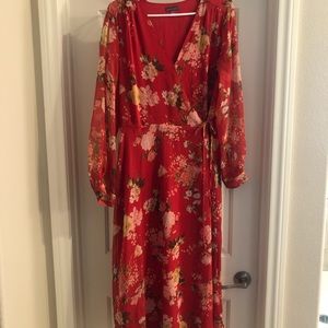 Long Vince Camuto Wrap dress